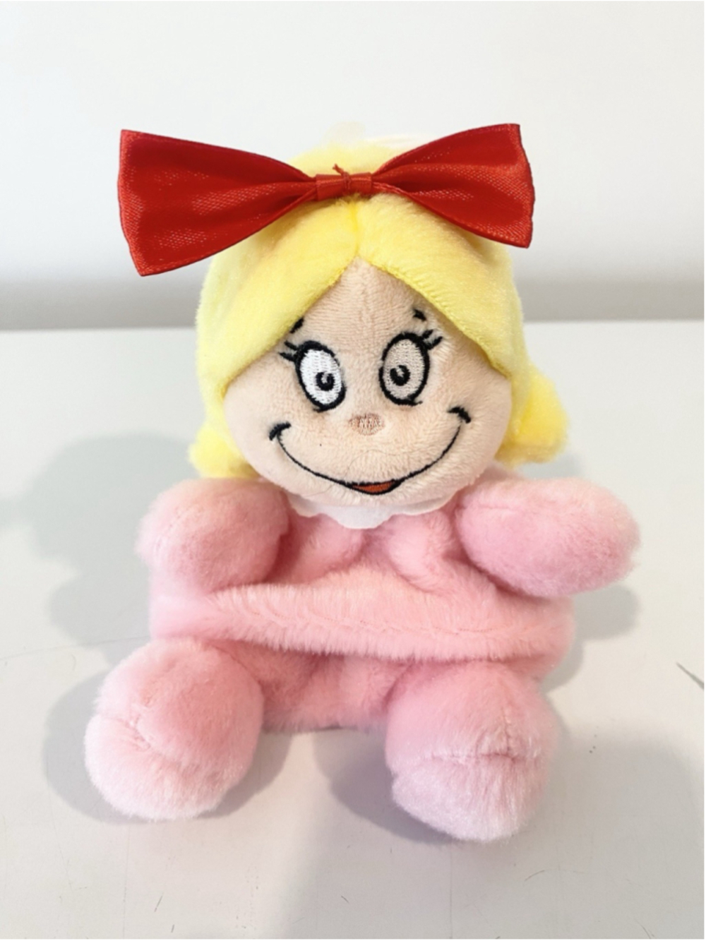 Aurora Dr Seuss Cindy Lou Who Beanbag Plush 7” The Grinch 2024 Christmas